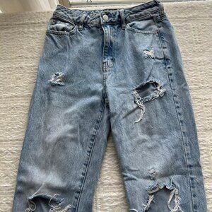 Pacsun ripped mom jeans